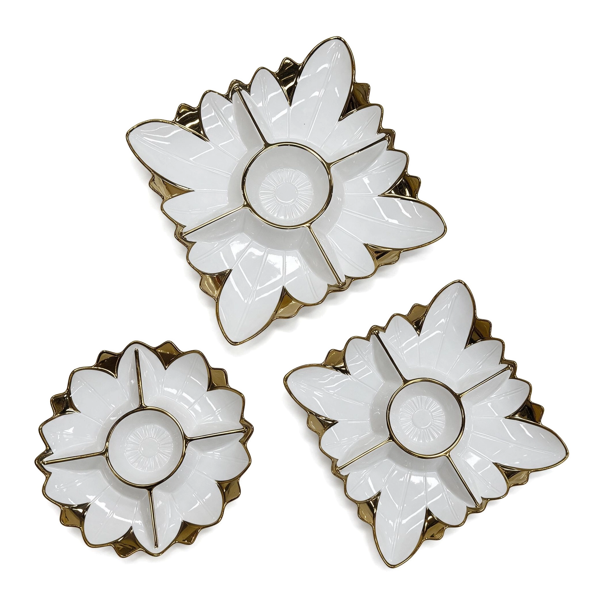 Porcelain plate held in two hands